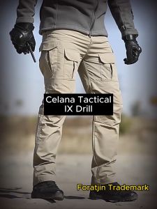 Foratjin - Celana Tactical Multifungsi Berbahan American Drill dengan Fitur Saku Tipe Kargo Cocok Untuk Kegiatan Lapangan