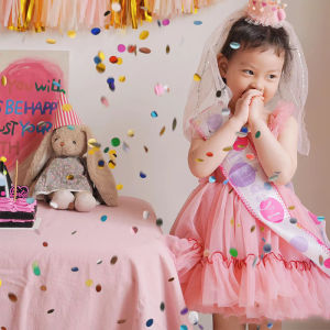 QIANHUAJIAN | Birthday Photography Decor Headband Accessories