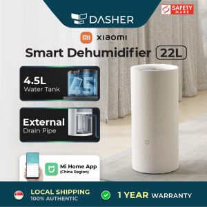 【1 YEAR WARRANTY】Xiaomi Smart Dehumidifier 22L / 50L - Dehumidification | Moisture Removal | 4.5L / 7L Tank | External Drain Pipe Ge 22 Pint Dehumidifier Xiaomi Humidifier 22 Inch Smart Tv - Lazada