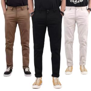 Celana Panjang Pria Chinos Slimfit Bahan Melar Premium