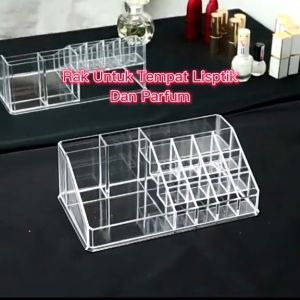 Tempat Penyimpanan Kosmetik Rak Lipstik Kutek Mini Akrilik - RKP014
