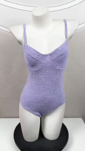 LALUNA SWIM ชุดว่ายน้ำบอดี้สูท ชุดว่ายน้ำวันพีช ชุดว่ายน้ำผู้หญิง ไซส์ M-XL | น้ำหนัก 40-65 กก. BK-174