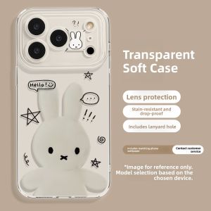 YOUSIDUN | Transparent Cute Phone Case for iPhone 17 Pro Max