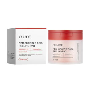 OUHOE | Salicylic Acid Exfoliating Facial Clean Pads Deep Exfoliation Remove Dead Skin Reduce Blackheads Acne Treatment Face Peeling Pad