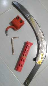 EGREK KLS PALM KING PRO BLADE dengan klem taji