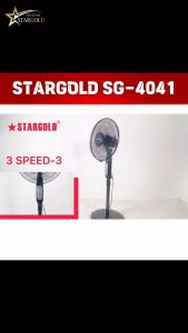 Electric Fan | Stand Fan | SG-4041 | Air Circulator | 05 Blades | Fan Portable | kipas angin | Kipas Baru