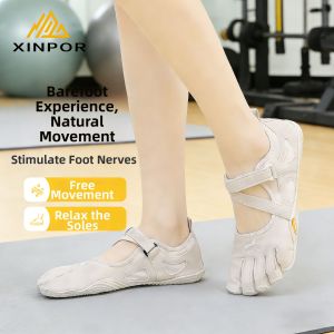 XINPOR | Professional Soft Bottom Anti-slip Toe Shoes for Yoga Pilates
