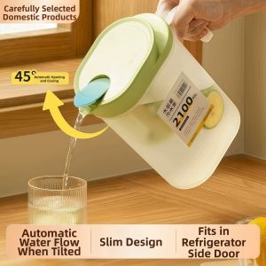 MIVOFIVO | Heat-resistant Cold Water Pitcher Large Capacity