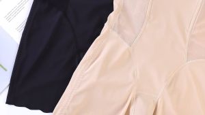 EDM Womens High Waist Body Shaper Panties Tummy Control Butt Lifter Seamless Slimming Girdle Panty Ice Silk Underwear Butt Shaper