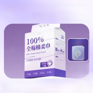 Jiji 100% Cotton Wall-Mounted Face Wash Towels Thickened Pure Cotton Disposable Pearl Pattern Care Soft Towels for Universal Use