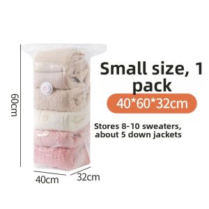 Airtight Vacuum Compression Bag For Quilts Clothes Student Moving