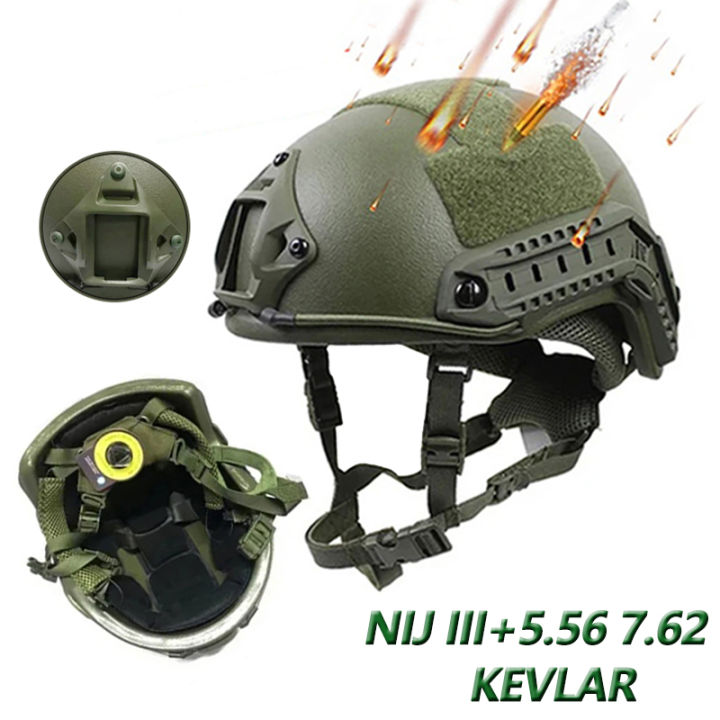 Ballistic ACH High Cut Tactical Helmet Kevlar High Quality safety ...
