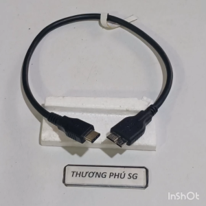 Cáp Type C ra Micro B dài 30Cm / Type C to Micro B Cable (Cáp tháo LK)