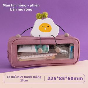 deli | Vỏ Bút Canvas Dung Lượng Lớn Đẹp Mắt