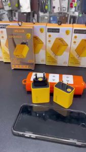 Củ sạc nhanh 120w 2 cổng Usb QC 3.0 - 2 cồng Type C PD sạc nhanh chân tròn EU - Củ sạc đa năng