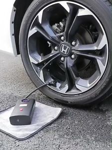 OOKAS Air Compressor Pump: Portable Tire Inflator for Cars & Motorcycles