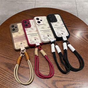 ใหม่ เคส Phone Case OPPO A3X A3 Pro A79 A98 A78 A77 A77s A57 A76 A96 4G 5G Ins ลายการ์ตูนน่ารักแนวแฟชั่นลายดอกไม้เลนส์ซิลิโคนป้องกันโทรศัพท์2024สายคล้องแบบมีเคส