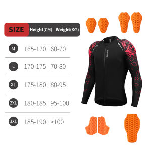 WOSAWE | WOSAWE Men Motorcycle Jackets Reflective Quick-dry Summer Off-Road Downhill Sports Clothes Rider Equipment