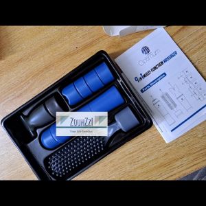 9IN1 Massage Body Foot Face Nose Scalp Head Arm Hand Shoulder Neck Back Eye Muscle Leg Facial Lifting Mini Cellulite Roller Massage Machine Stick Shaper Tool Product Light Weight Portable Alat Mesin Menpengurut Kaki Seluruh Badan Kepala Muka 全身按摩抢器棒仪神器工具