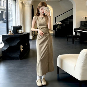 Y6Y | Đầm Dài Không Tay Góp Phần Giảm Eo Đẹp
