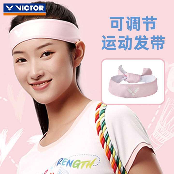 Victor Victory Exercise Hair Band Womens Headscarf Sweat Absorbing