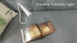 Bendable Hose Rechargeable Table Lamp Eye Protection USB Night Light LED Learning Reading Light