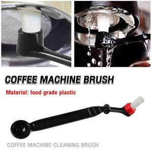 MaxPlus 2 in 1 Coffee Machine Brush Machine Brush Coffee Cleaning Tool Replaceable Brush Head