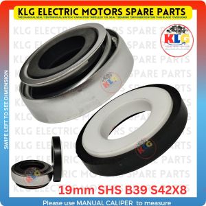 Mechanical seal 19mm B39XS42X8 short spring | Shaft seal for water pump