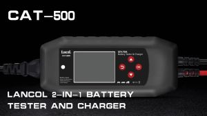 เครื่องทดสอบแบตเตอรี่ LANCOL CAT-500 12V มากที่ 8A สำหรับเครื่องชาร์จแบตเตอรี่แบบ ค่าหยด ร่วมกันกับกระดูกลิเธียมแบบเต็ม
