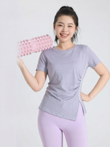 MaxRun World | Slimming Breathable Quick Dry Yoga Top Large Size