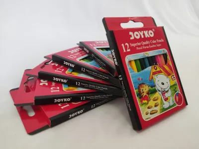 PENSIL GAMBAR JOYKO 12 WARNA kecil CP - S12