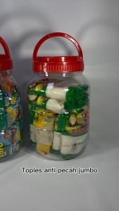1 pcs Toples Anti Pecah 928 / Toples PET/ Toples kerupuk/ Toples besar/ Toples snack