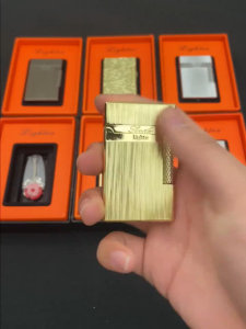 Cuban Dual Flame Butane Torch Lighter Windproof Dual Flame Adjustable Flame Lighter Jet Lighter