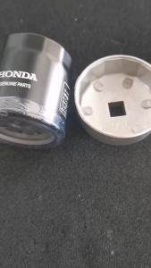 OIL FILTER HONDA ฮอนด้า กรองน้ำมันเครื่อง   พร้อมประเเจถอดกรองน้ำมันเครื่อง H901 สำหรับ  Hohda/kawasaki/Yamaha