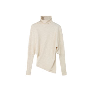 CHACHASTU | Áo Sweater Cổ Cao Dáng Ôm Elegent Tay Bánh Xe
