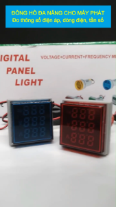 Đồng hồ đo ĐIỆN ÁP DÒNG ĐIỆN TẦN SỐ phi 22mm độ chính xác cao