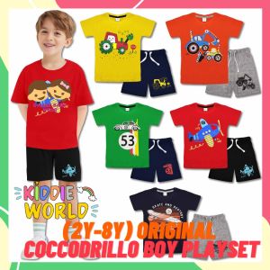 Original Coccodrillo Boy Playset/Shirt and Short Pant Set - 5 Designs (2Y-8Y) (Stocklot)