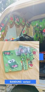 KAIN TIRAI GORDEN DAN LIS KACA DEPAN 1SET 2ITEM BARANG