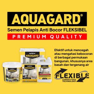 Aquagard Pelapis Anti Bocor Berbahan Semen - 25 Kg