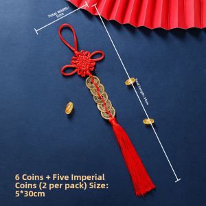 AIXIAOXIQING | Blessing Mini Chinese Knot Pendant Ornament