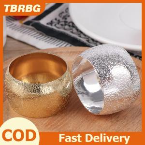 TBRBG Napkin Rings Wedding Party Hotel Serviette Buckle Napkin Holder Table Decor