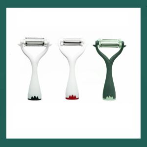 Nạo rau củ đa năng cao cấp MZ-YOM 3 in 1 bào sợi gọt hoa quả đầu xoay tiện lợi