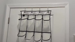 Rak Sepatu Premium 24 Grid Gantung Dinding Tahan Air - Organizer Storage Gatungan Pintu Sepatu Gantung Dinding