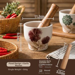 SHELI | Chinese Style Retro Garlic Mincer