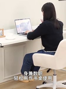 Bedside Tables with Wheels Liftable Laptop Table with Baffle Movable Bed Desk for Bedroom Office Study Work Eat Lazy Desks Adjustable Height Office Home Furniture