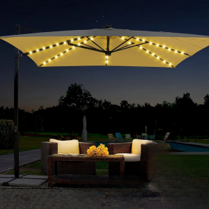 1PC 104 LED Patio Umbrella Light USB Powered with Remote&8 Lighting Modes Waterproof For Home Garden Beach Parasol Camping Decor