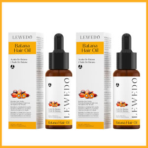 LEWEDO | Lewedo Batana Hair Oil 100% Growth Serum Moisturizing Soothing Scalp Hair Regeneration Essence Set Natural Moisturizes Nourish