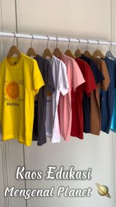 Kaos T-Shirt Anak Laki laki & Perempuan Motif Planet Tata Surya
