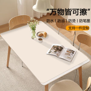 Dining Table Cushion Accessible Luxury Fancy Waterproof and Oilproof and Heatproof Organic Silicone Food Grade Writing Desk Mat Erasable Tea Table Cloth