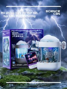 Science can | Bộ Kit Thí Nghiệm Khoa Học Mô Phỏng Thời Tiết với Máy Làm Ẩm cho Trẻ Em